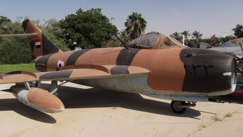 A Syrian MiG-17 which accidentaly landed in Israel