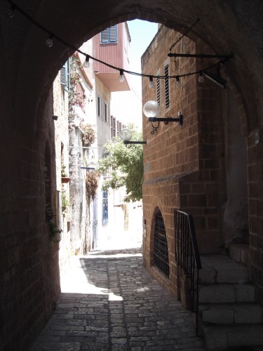 Tzfat-like alleys in Yafo