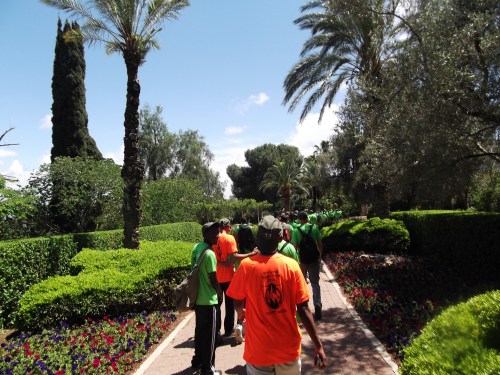 Walk through the gardens