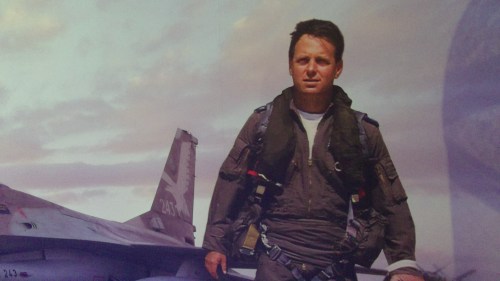 Ilan Ramon as an IAF fighter pilot
