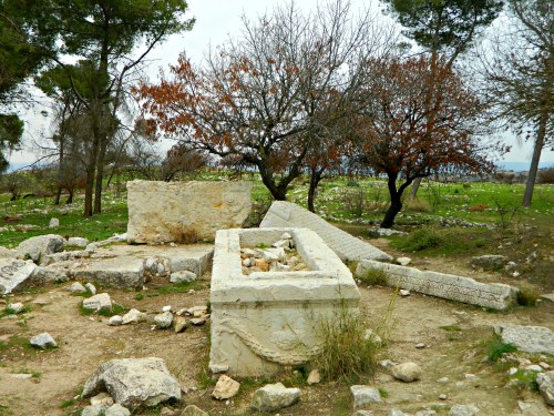 Roman mausoleum ruins