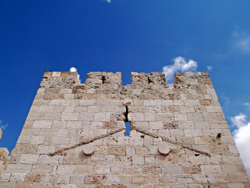 Jaffa Gate wall
