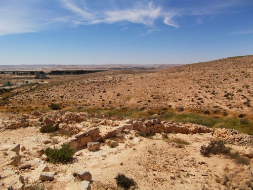 Looking down at the ''Lost City''