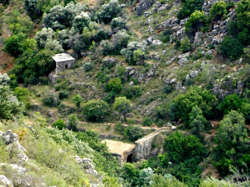 Old ruins down below