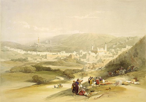 Hebron in 1839