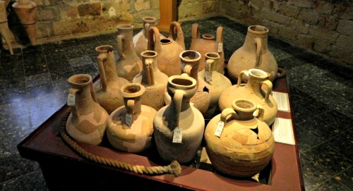 Collection of Mediterranean pottery