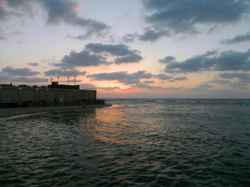 Sunset at Tel Aviv Port