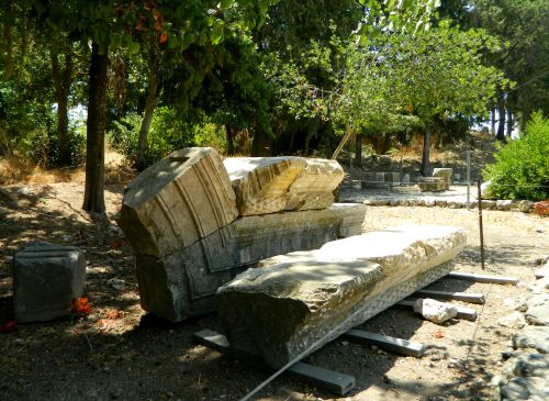 Synagogue pieces on display