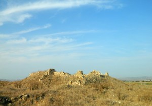 Ottoman khan on Tel Yizrael