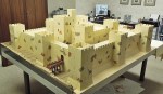Lego reconstruction of Belvoir (photo Robert&nbsp;Carney)
