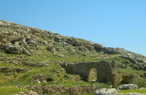 Roman or Ottoman aqueduct and bridge