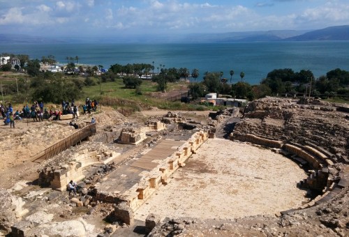 Roman theatre and the Kinneret