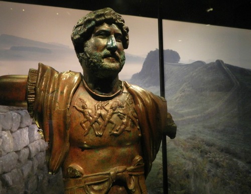 Bronze cuirassed statue of Hadrian from the Bet Shean Valley