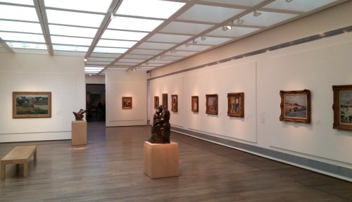 Inside the Fine Arts wing