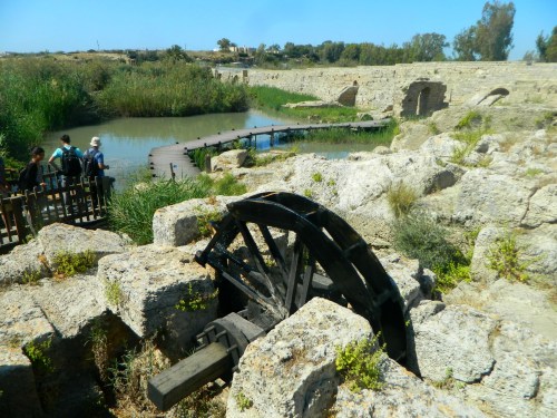 Byzantine waterworks at Nachal Taninim