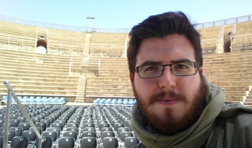 Caesarea's Roman theatre and I