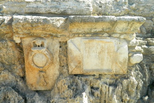 Dedication words and mark of the Tenth Legion