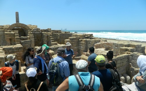 Within the Roman bathhouse complex