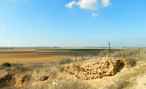 Remains of what might have been the city gate