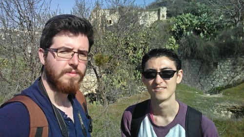 Too sunny for proper smiles