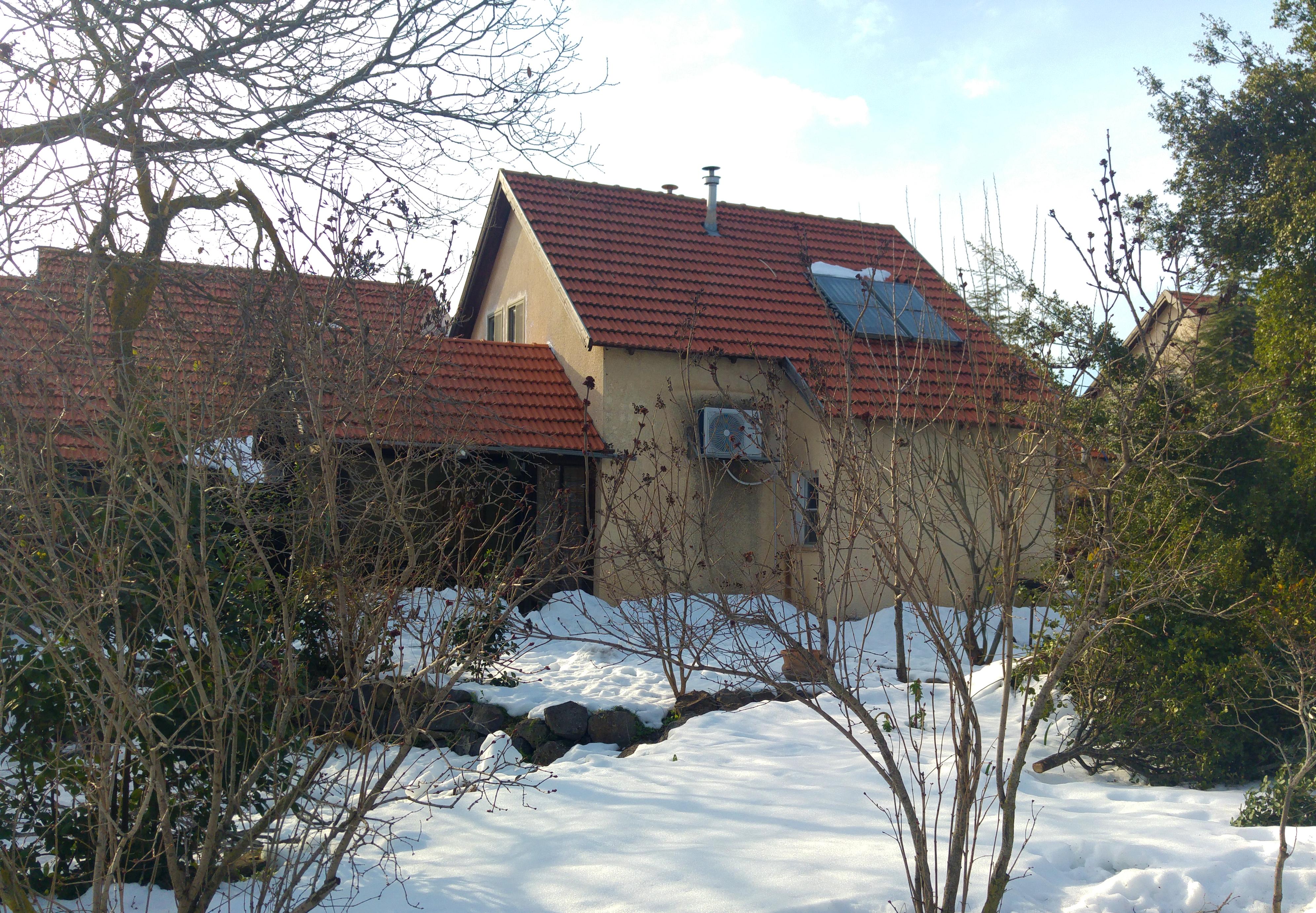 Our tzimmer in Ein Zivan