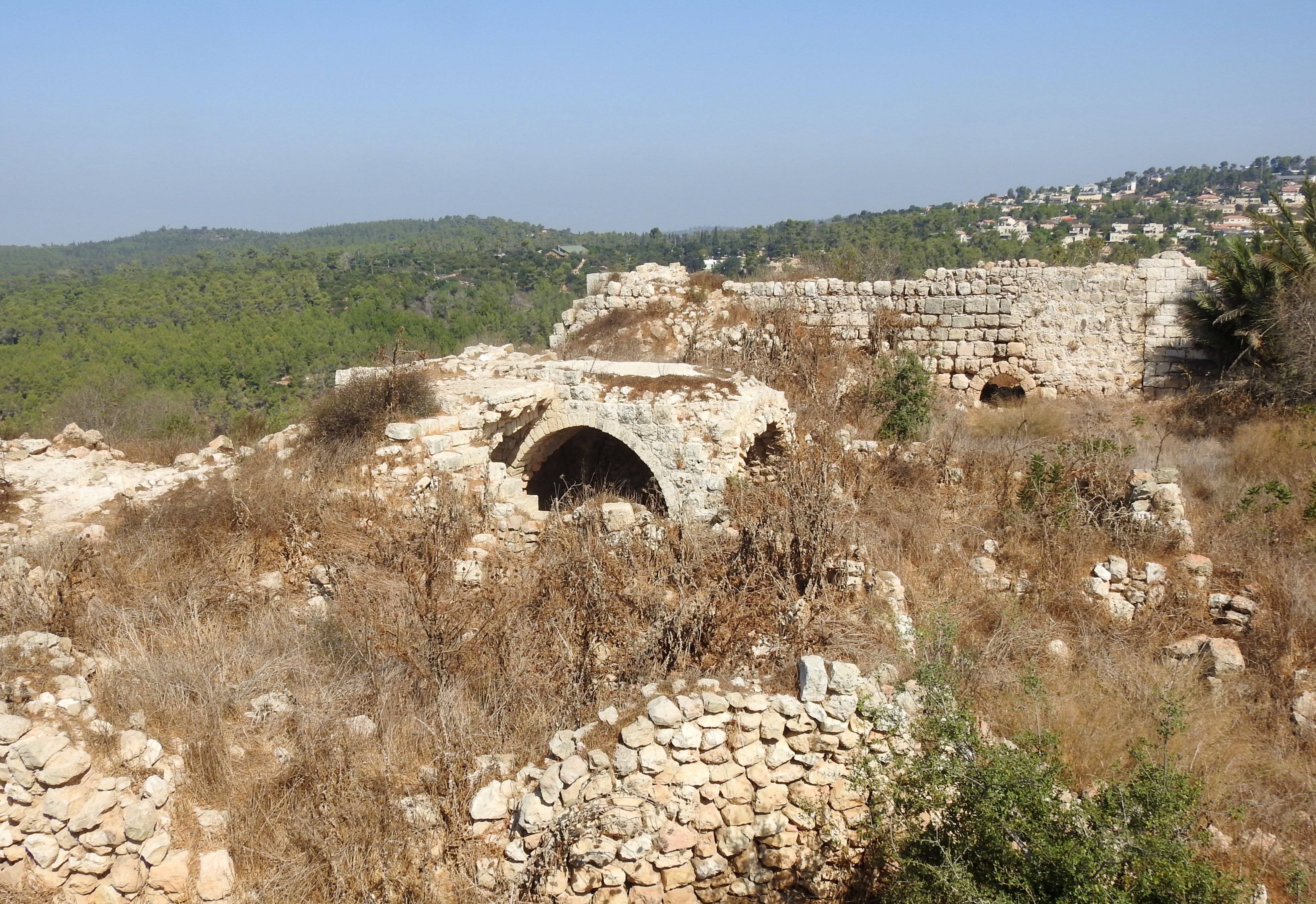The ruins of Beit 'Itab