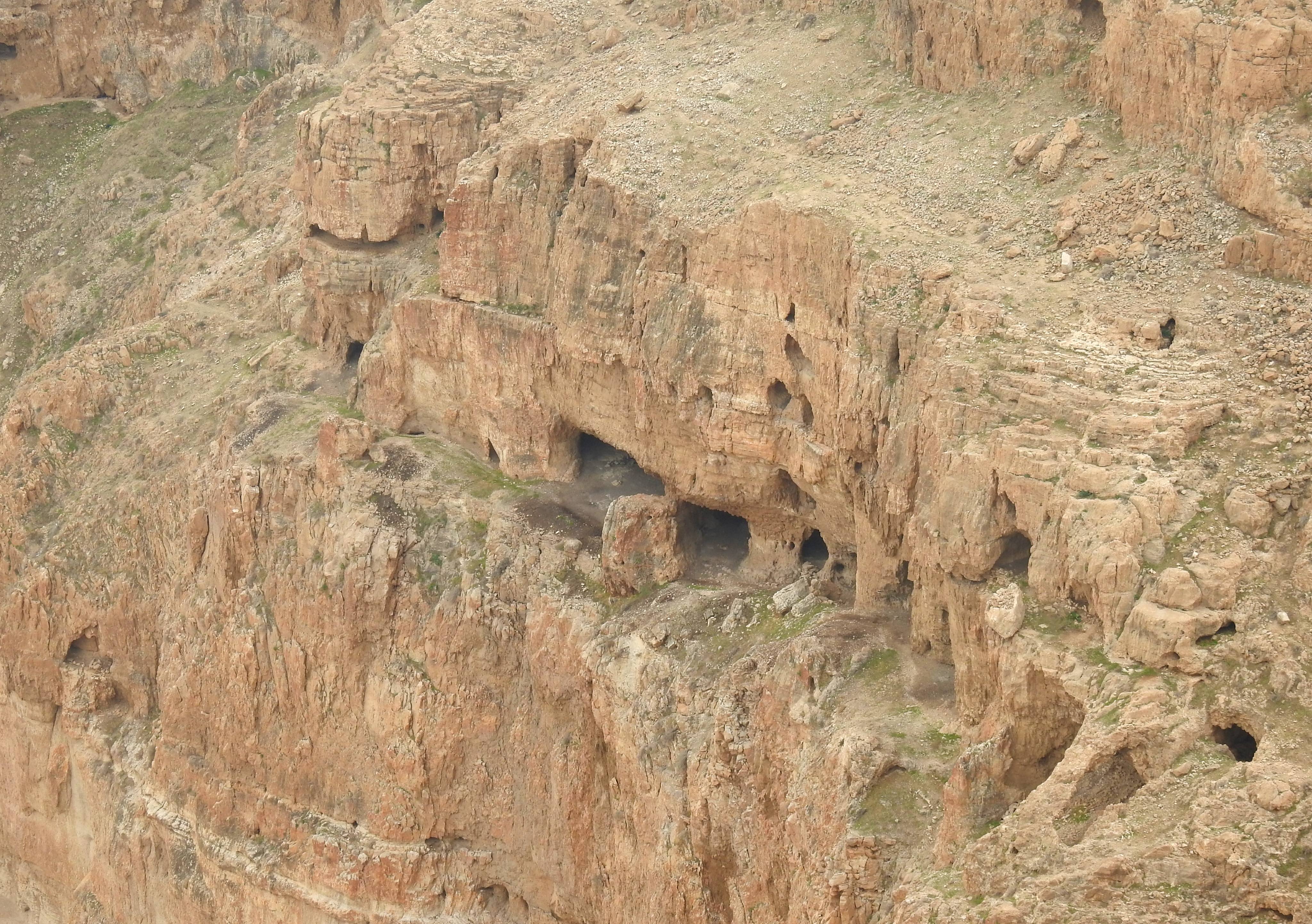 The large cave complex of the Qarantal