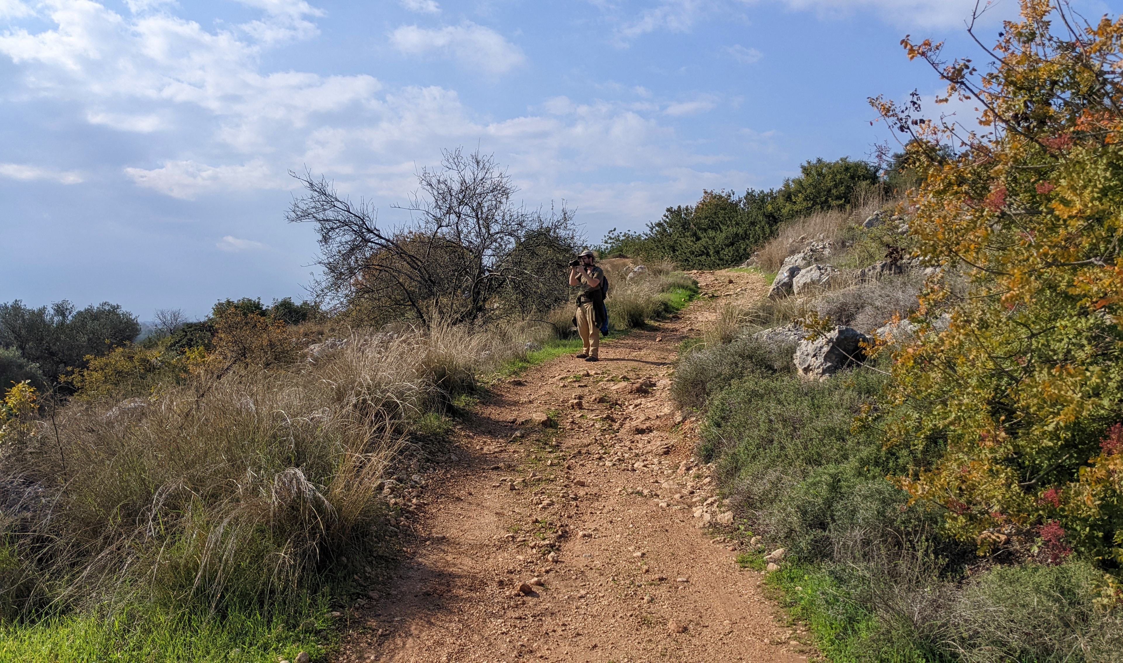 Photographing the lush nature (photo Adam Ota)