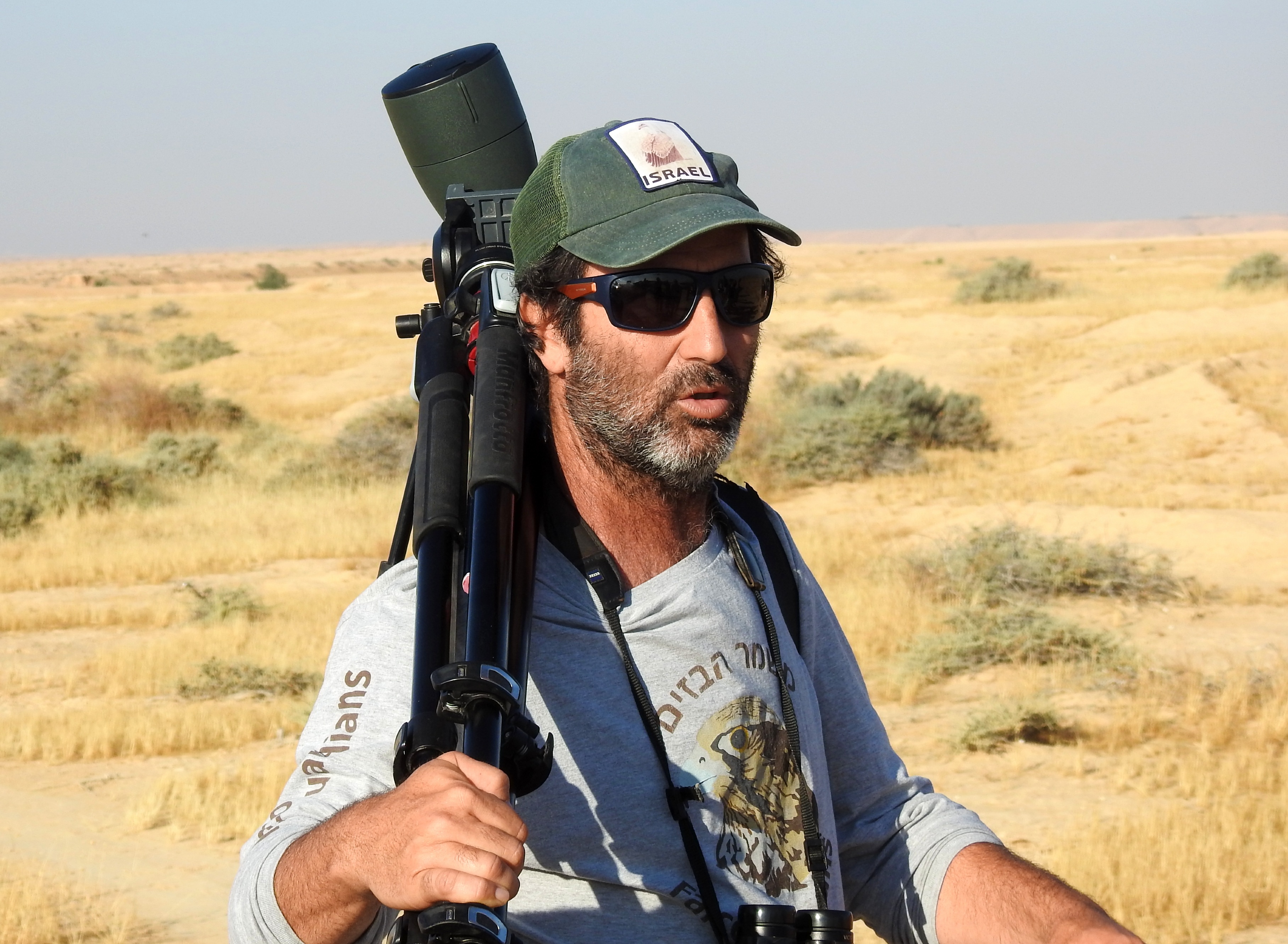Birding tour guide Meidad Goren