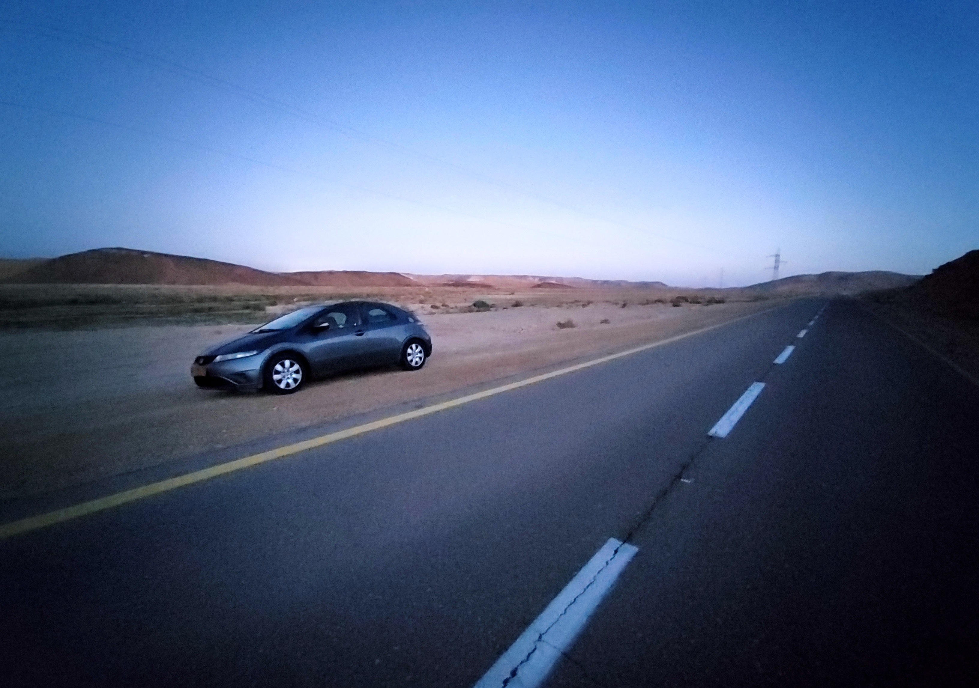 Dawn in the Uvda Valley