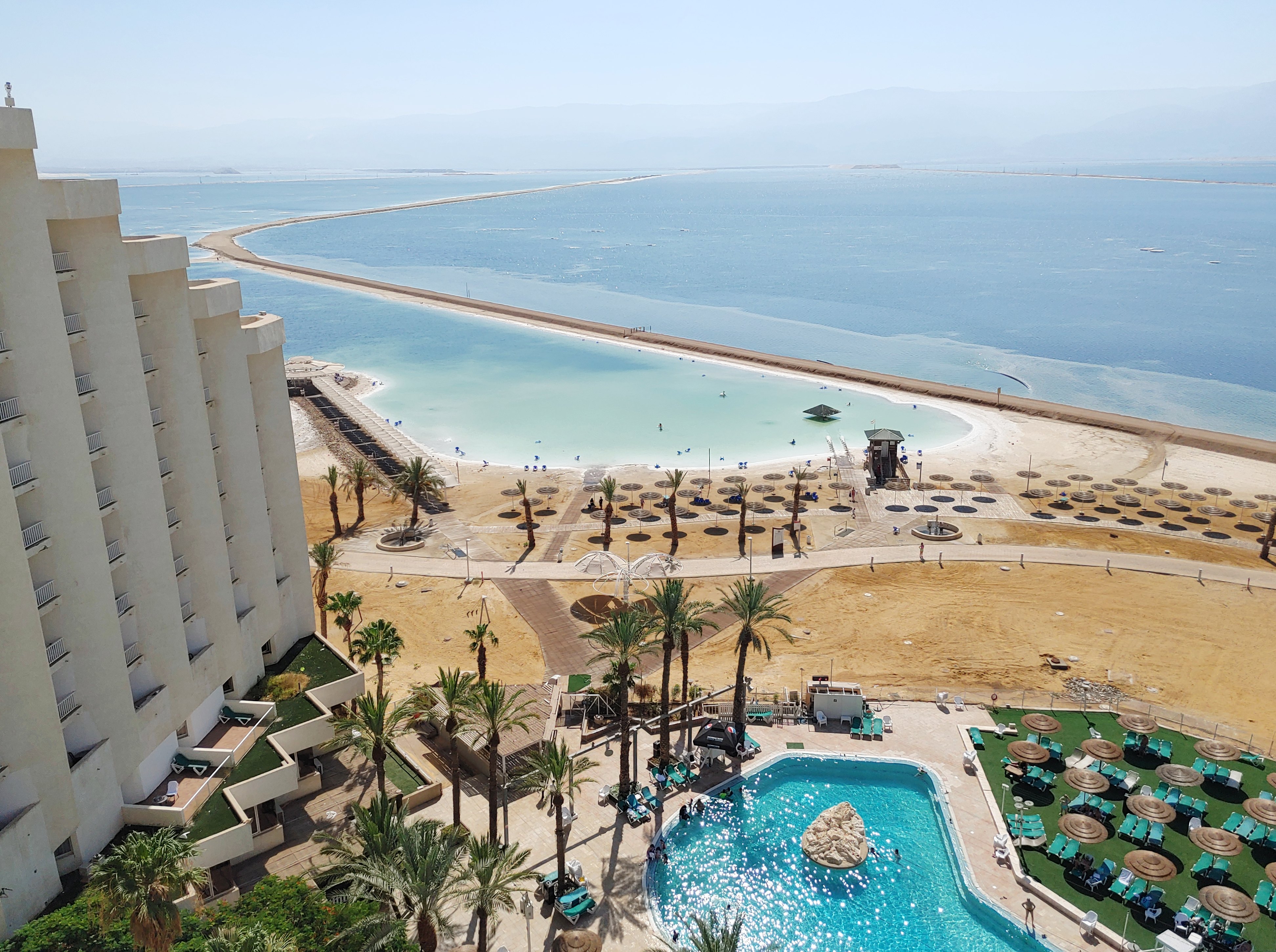 View from the hotel rooftop